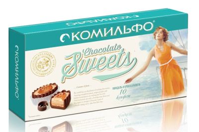 Лот: 10162978. Фото: 1. конфеты Комильфо миндаль и крем-карамель... Корма