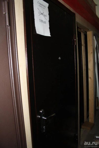 Лот: 8190335. Фото: 1. Дверь входная стальная Строитель... Двери входные