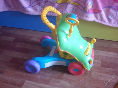 Лот: 4121266. Фото: 1. Каталка Ходунки Playskool от 9... Ходунки, прыгунки, качели