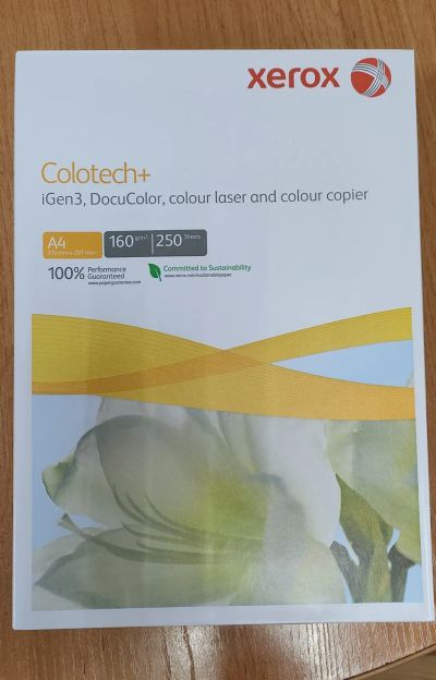 Лот: 21340234. Фото: 1. Фотобумага xerox colotech plus... Бумага