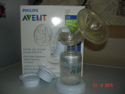 Лот: 6033702. Фото: 1. Молокоотсос ручной Philips AVENT. Всё для кормления