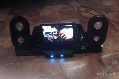 Лот: 507374. Фото: 1. Продам PSP 1008+Мощная акустическая... Игровые приставки, консоли