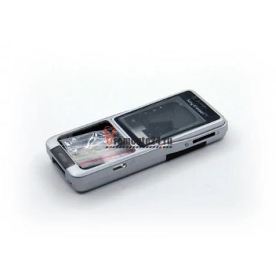 Лот: 4876434. Фото: 1. Корпус Sony Ericsson K530i металлик. Корпуса, клавиатуры, кнопки