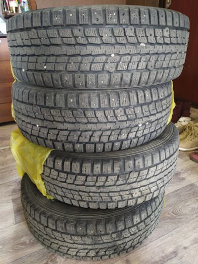 Лот: 16699877. Фото: 1. БУ шины Dunlop 195/65r15. Шины
