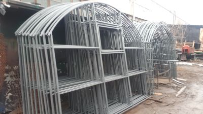 Лот: 6954171. Фото: 1. Каркас теплицы грибок 3*8 метра. Теплицы