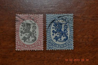 Лот: 5076941. Фото: 1. Марки Финляндии 1917г. и 1929г... Марки