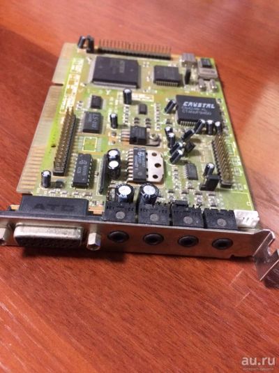 Лот: 10690806. Фото: 1. Sound ISA Card - Crystal Cs4248-kl. Звуковые карты