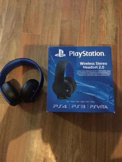 Лот: 6761544. Фото: 1. Наушники Sony PlayStation 4 wireless... Игровые приставки, консоли
