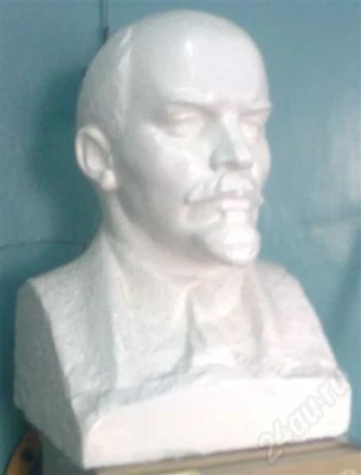 Лот: 224946. Фото: 1. Бюст ленина. Скульптуры