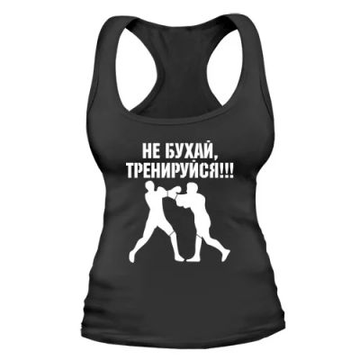 Лот: 9874071. Фото: 1. Стильная Майка с Уникальным Принтом... Футболки, топы и майки