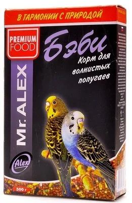 Лот: 15056409. Фото: 1. 500г корм для волнистых попугаев... Корма