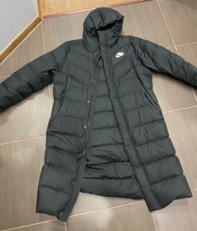 Лот: 18295517. Фото: 1. Пуховик зимний мужской Nike (оригинальный... Верхняя одежда