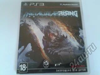 Лот: 9891001. Фото: 1. Metalgaer rising revengeance PS3... Игры для консолей