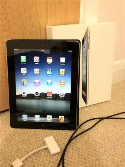Лот: 2518093. Фото: 1. ipad 3 16gb + 3G/4G BLACK - рст... Планшеты