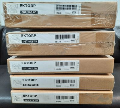 Лот: 19845386. Фото: 1. Чехлы для кресла Ikea Ektorp в... Стулья и кресла офисные