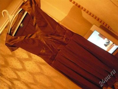 Лот: 266828. Фото: 1. Шоколадное платье 44-46 р-р можно... Платья