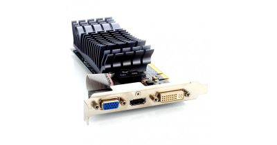 Лот: 18878185. Фото: 1. Видеокарта Asus geforce 210 1Gb... Видеокарты