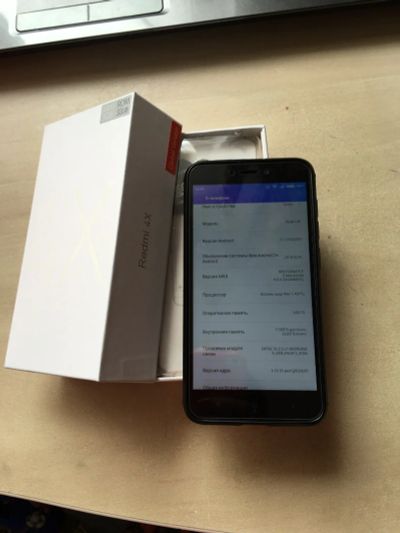 Лот: 11692506. Фото: 1. Xiaomi redmi 4x 3/32 Гб Global... Смартфоны