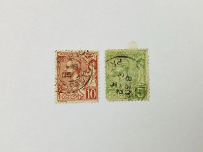 Лот: 23963412. Фото: 1. Принц Альбер I (князь Монако... Марки