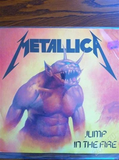 Лот: 867140. Фото: 1. METALLICA "JUMP IN THE FIRE" EP... Аудиозаписи
