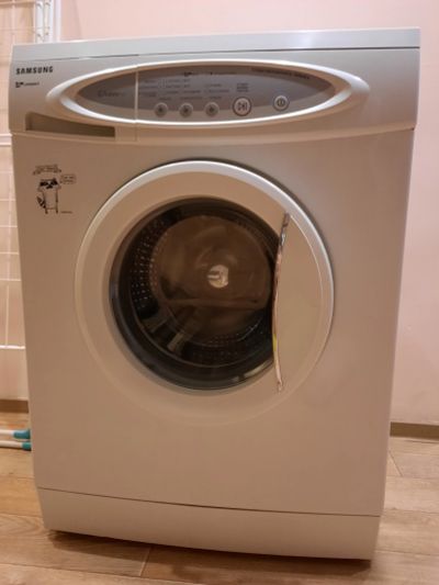 Лот: 16461743. Фото: 1. Стиральная машина Samsung fuzzy... Стиральные машины