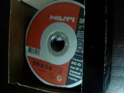 Лот: 5922145. Фото: 1. Отрезной диск по металлу Hilti... Расходные материалы, сменные насадки