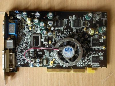 Лот: 1997395. Фото: 1. Видеокарта Radeon 9600Pro 128M. Видеокарты