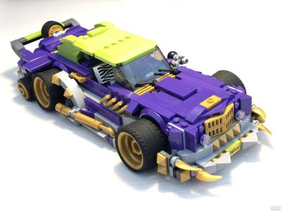 Лот: 16205693. Фото: 1. Лего Lego автомобиль Джокера самоделка... Машины и техника