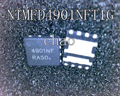 Лот: 19955564. Фото: 1. 4901NF Транзистор NTMFD4901NFT1G... Транзисторы