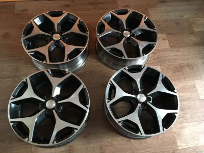 Лот: 13848866. Фото: 1. Комплект оригинальных дисков Subaru... Диски