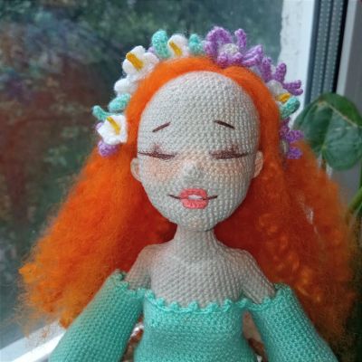 Лот: 20739791. Фото: 1. интерьерная кукла Леди Осень. Авторские куклы, игрушки, поделки