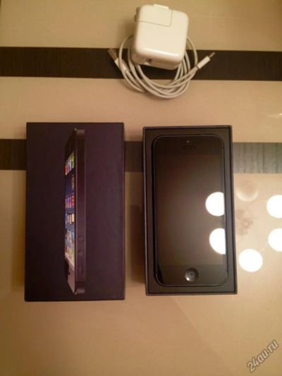 Лот: 4757060. Фото: 1. Iphone 5 16gb black,обмен на 5s... Смартфоны