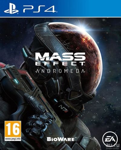 Лот: 9676925. Фото: 1. Mass Effect: Andromeda PS4 !Абсолютно... Игры для консолей