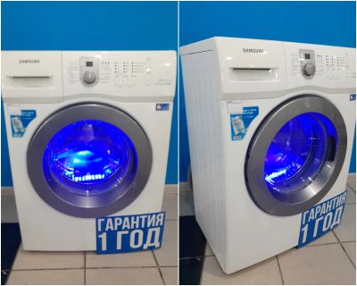 Лот: 19460217. Фото: 1. Стиральная машина Samsung wf 60f1r1w2w... Стиральные машины