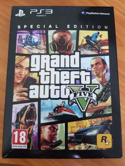 Лот: 16016538. Фото: 1. Grand Theft Auto V. GTA 5: Special... Игры для консолей