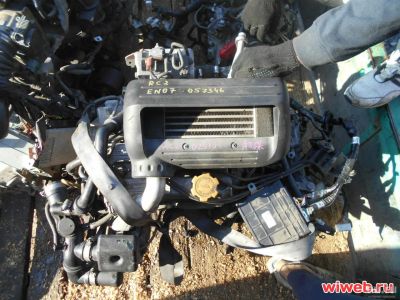 Лот: 17801287. Фото: 1. Контрактный ДВС - Двигатель Subaru... Двигатель и элементы двигателя