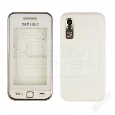 Лот: 2312629. Фото: 1. Корпус Samsung S5230 белый. Корпуса, клавиатуры, кнопки