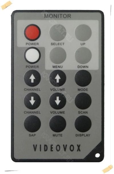Лот: 15906685. Фото: 1. Пульт VIDEOVOX AVM-1410RF, AVM-1540RF. Пульты ДУ