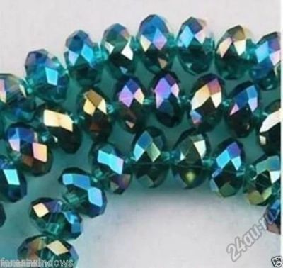 Лот: 5742425. Фото: 1. 70 шт Павлин зеленый AB Crystal... Бижутерия ручной работы