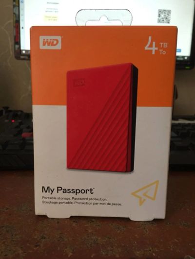 Лот: 18616641. Фото: 1. Внешний жесткий диск Western Digital... Жёсткие диски (HDD)