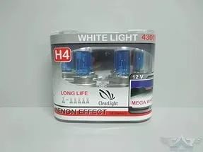 Лот: 7268162. Фото: 1. Лампа галогеновая ClearLight H4... Оптика и освещение
