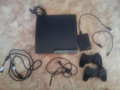 Лот: 5986692. Фото: 1. PS3 slim 160Gb rogero 4.xx + HDD... Игровые приставки, консоли