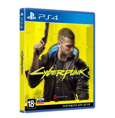Лот: 25043050. Фото: 1. PS4 игра CD Projekt RED Cyberpunk... Игры для консолей