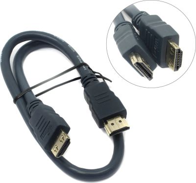 Лот: 20035986. Фото: 1. Кабель HDMI(m) - HDMI(m) 0.5м... Шлейфы, кабели, переходники