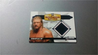 Лот: 11116768. Фото: 1. WWE Triple H 2006 Topps Heritage... Вещи известных людей, автографы