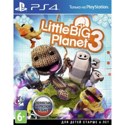 Лот: 7155552. Фото: 1. Little Big Planet 3 для PS4... Игры для консолей