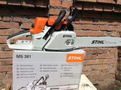 Лот: 7551784. Фото: 1. Бензопила штиль 381. STIHL MS... Бензо-, мотоинструмент