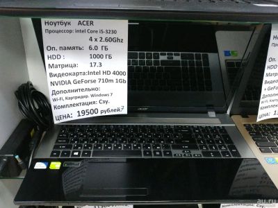 Лот: 13760623. Фото: 1. - Ноутбук Acer Игровой 17 Дюймов... Ноутбуки