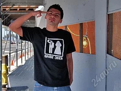 Лот: 2038478. Фото: 1. футболка на свадьбу) game over. Сувенирные мелочи