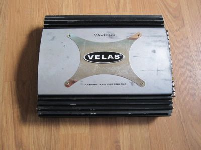 Лот: 4399535. Фото: 1. Автоусилитель VELAS 300W 4channel. Усилители